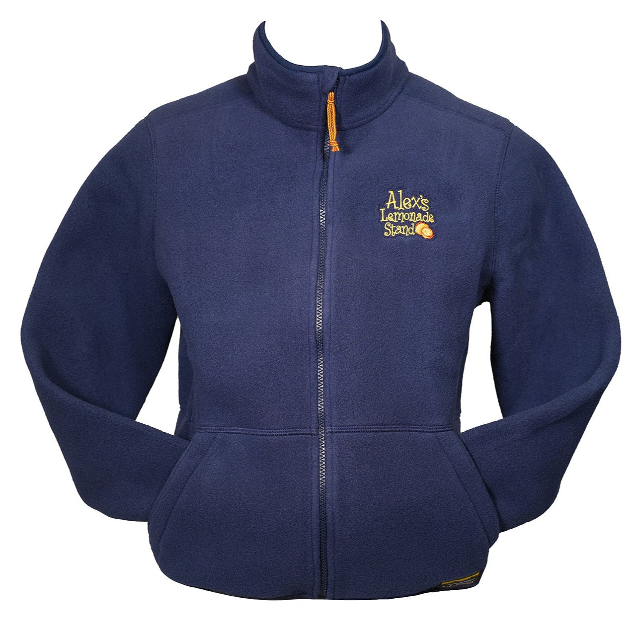 Full-Zip Fleece Jacket with Embroidered ALSF Logo
