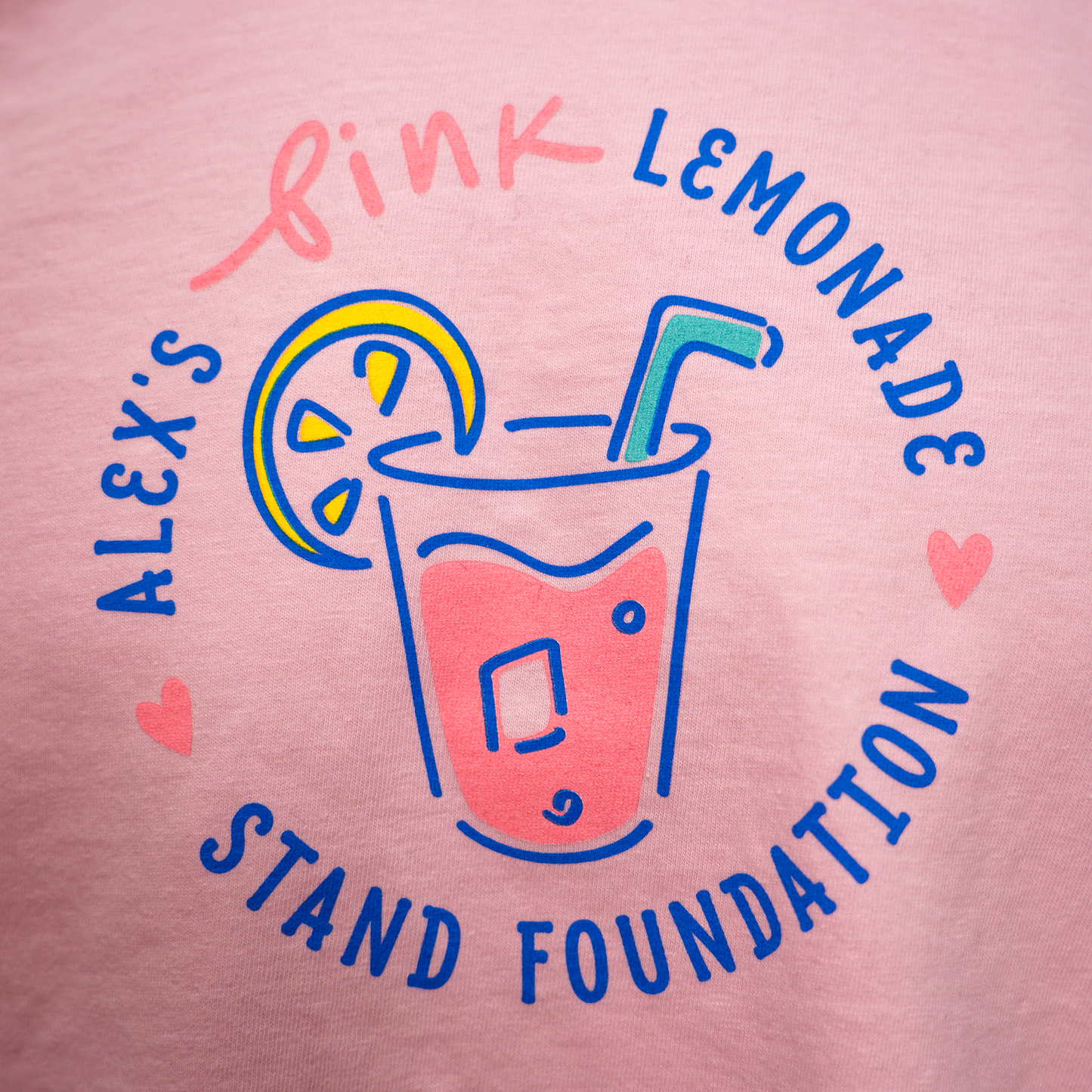 Unisex Pink Lemonade Comfort Colors Long Sleeve Tee