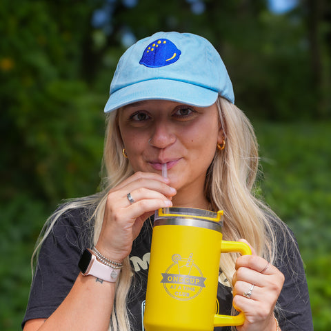 Blue Lemon Baseball Hat