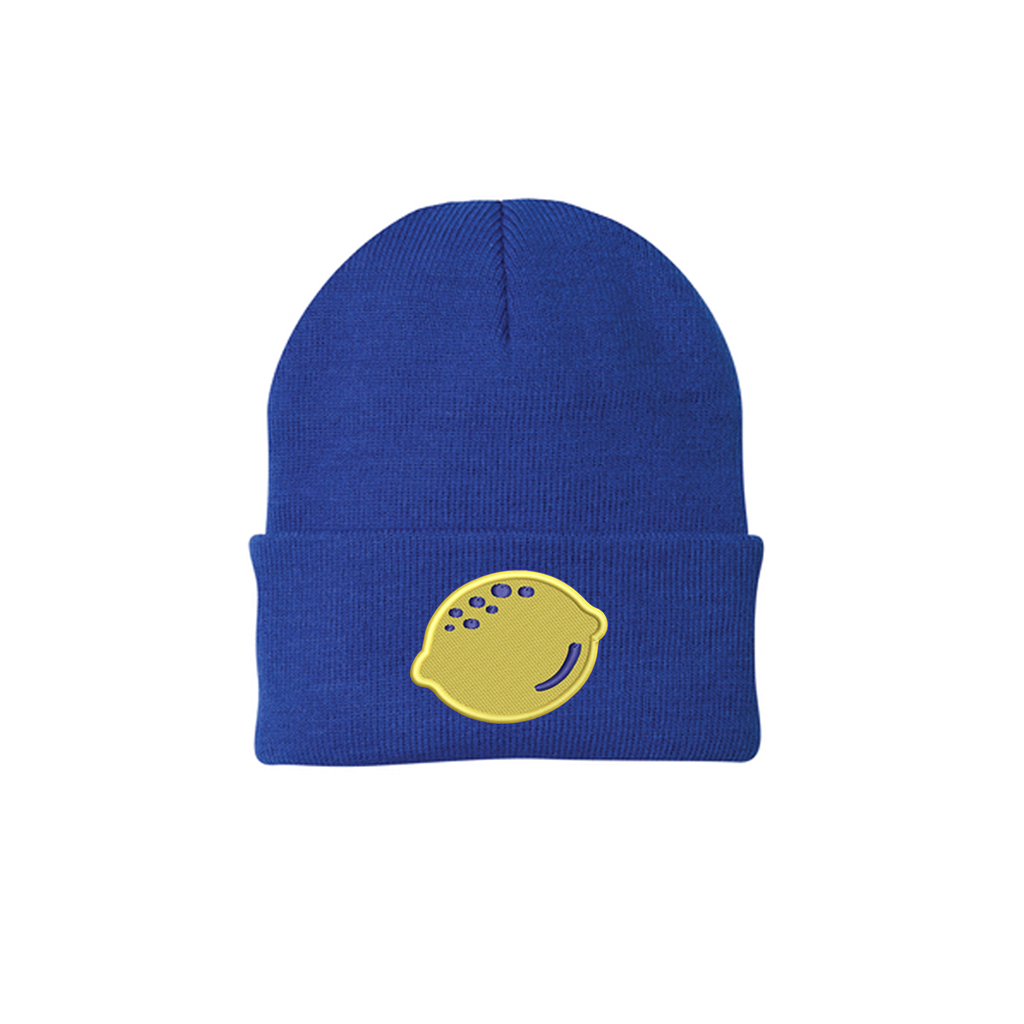 Lemon Knit Winter Hat