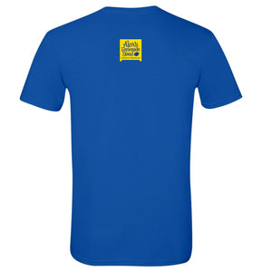 Modern Lemonade Pitcher Blue Shirt