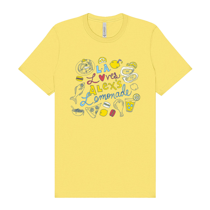 L.A. Loves Alex's Lemonade Chef Shirt – Alex's Lemonade Stand ...
