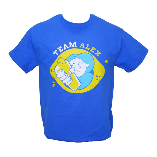 Youth Size Blue Team Alex Shirt