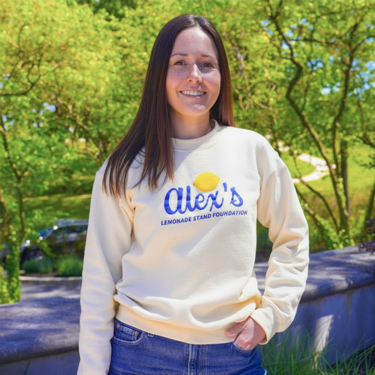 Alex's Vintage Cursive Crewneck