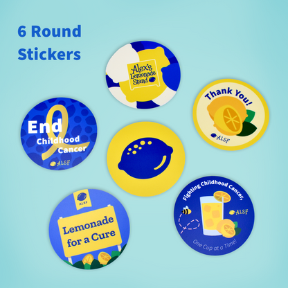 Blue Lemon Sticker Pack